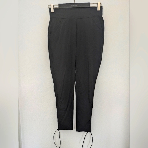 Columbia Omni-Shield Ankle Skinny Stretchy Pants Womens S/P Black Mid Rise - Picture 1 of 11